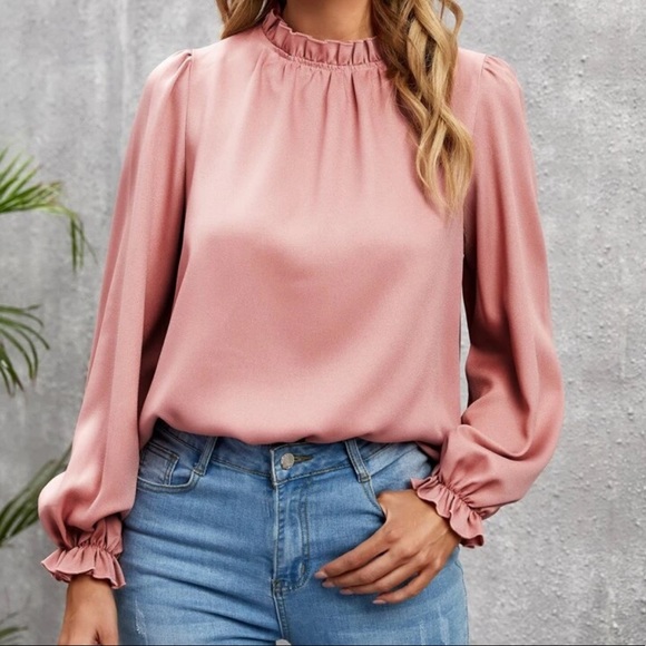 Boho frill trim blouse - Picture 4 of 15